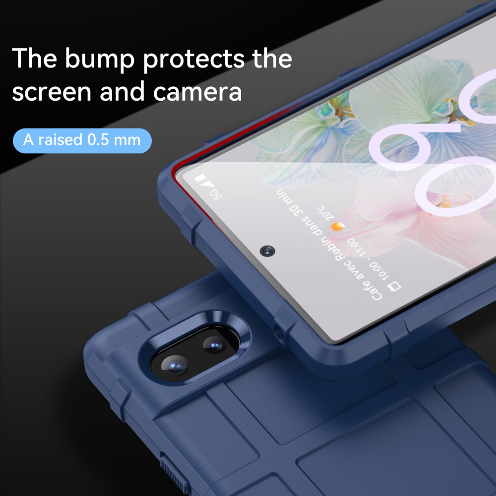  Google Pixel 6A Skal Robust Blå