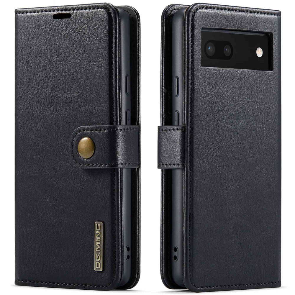 DG.MING DG.MING Google Pixel 6A 2in1 Magnet Fodral / Skal Svart