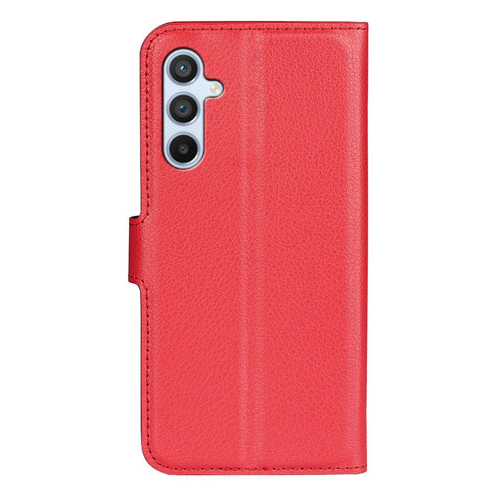  Samsung Galaxy A54 5G Fodral Litchi Läder Röd