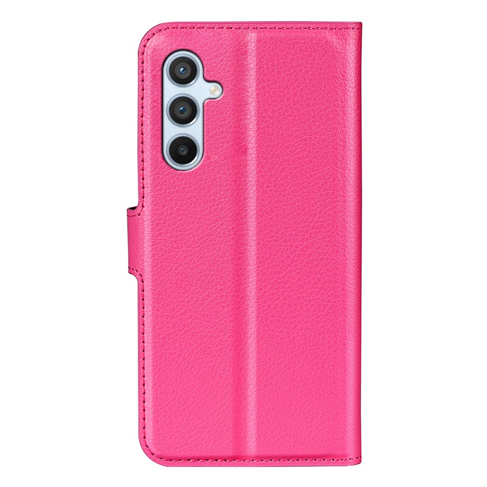  Samsung Galaxy A54 5G Fodral Litchi Läder Rosa