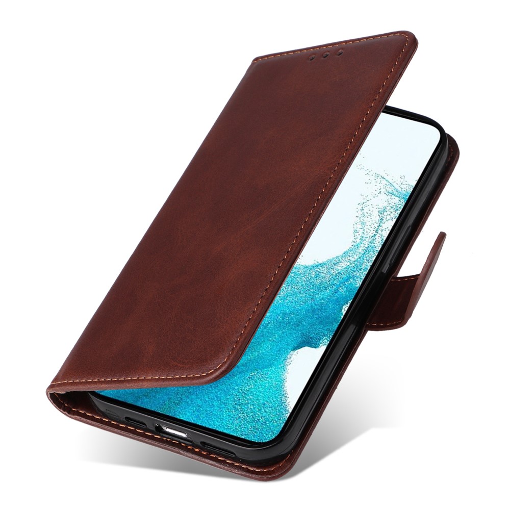  Samsung Galaxy A54 5G Fodral Läder Brun