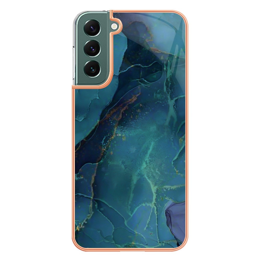  Samsung Galaxy S23 Plus Skal Marmor TPU Grön