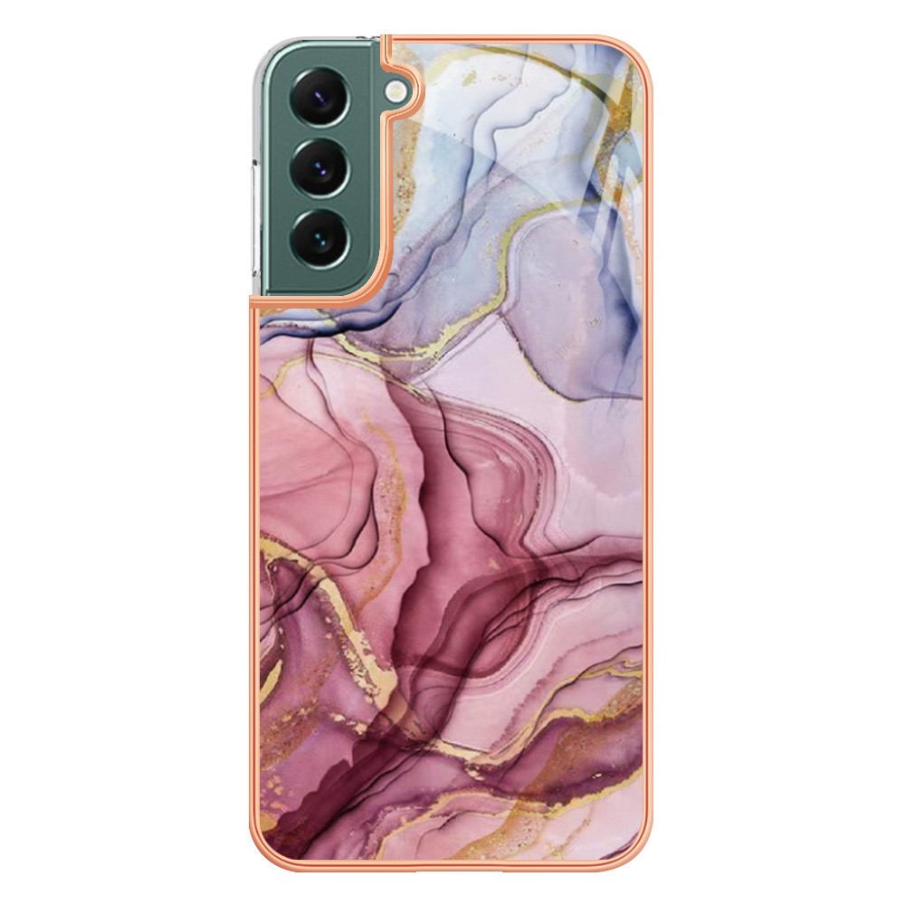  Samsung Galaxy S23 Plus Skal Marmor TPU Roséguld