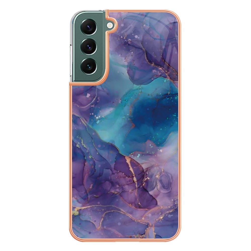  Samsung Galaxy S23 Plus Skal Marmor TPU Lila