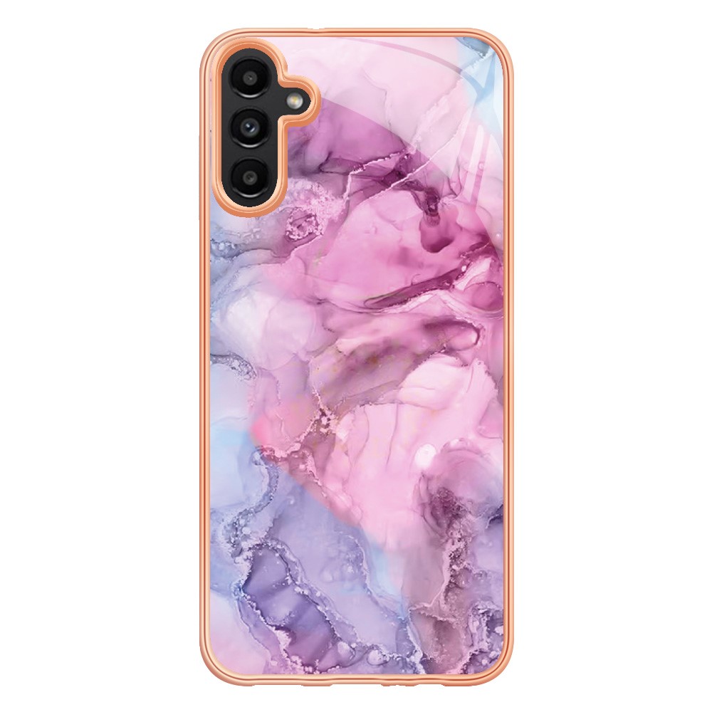  Samsung Galaxy A34 5G Skal Marmor TPU Rosa