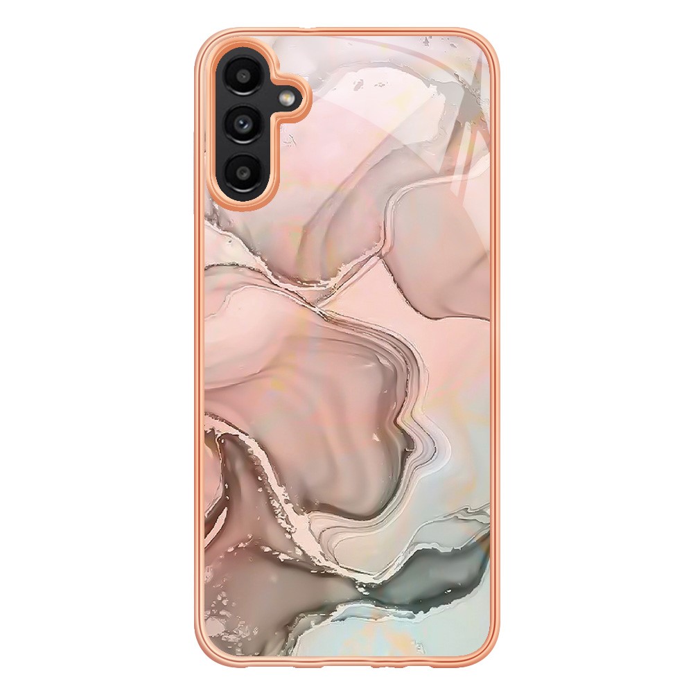  Samsung Galaxy A54 5G Skal Marmor TPU Rosa