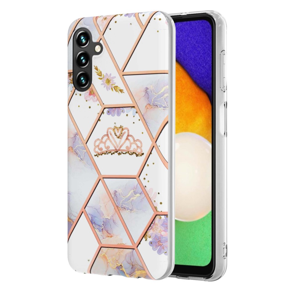  Samsung Galaxy A54 5G Skal Marmor TPU Krona