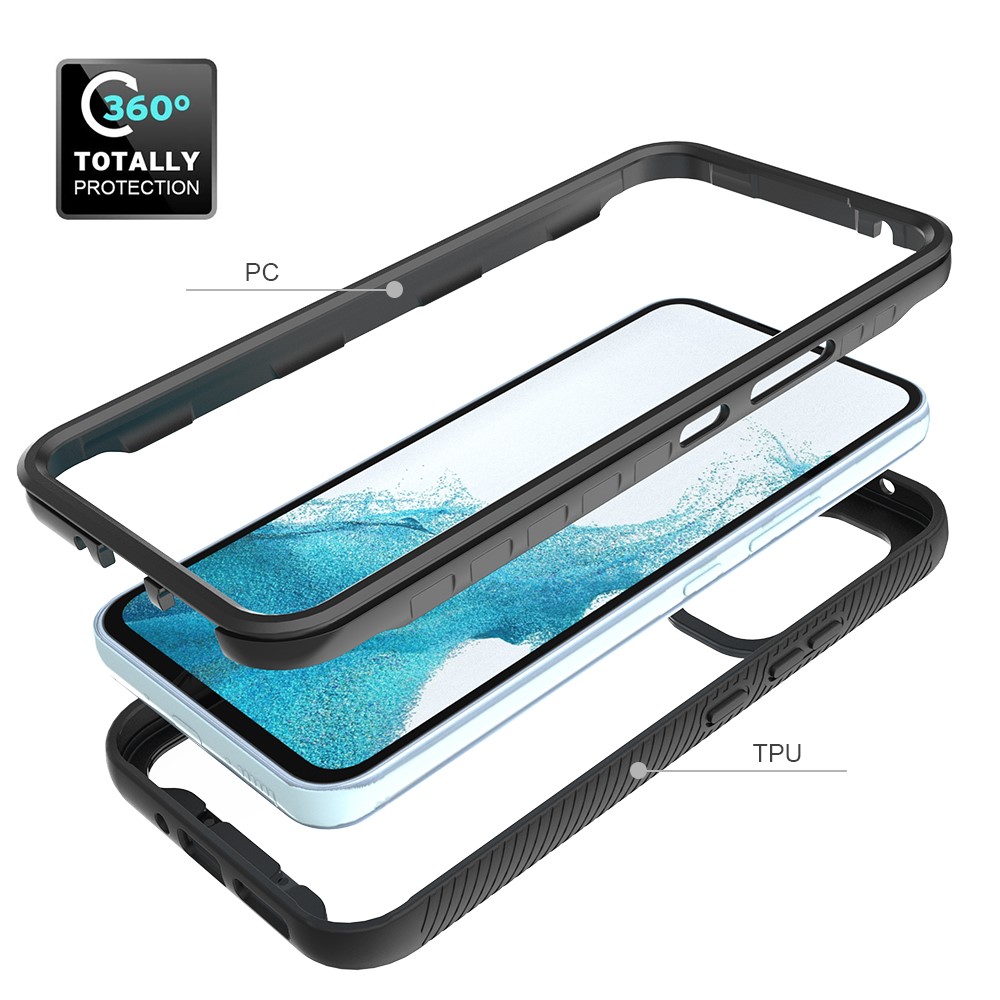  Samsung Galaxy A54 5G Skal 360 Hybrid Svart