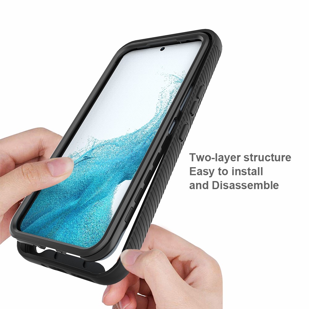  Samsung Galaxy A54 5G Skal 360 Hybrid Svart