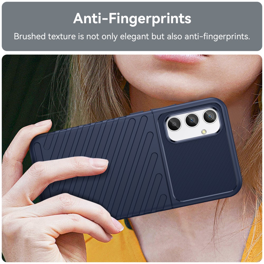  Samsung Galaxy A34 5G Skal Twill Textur Blå