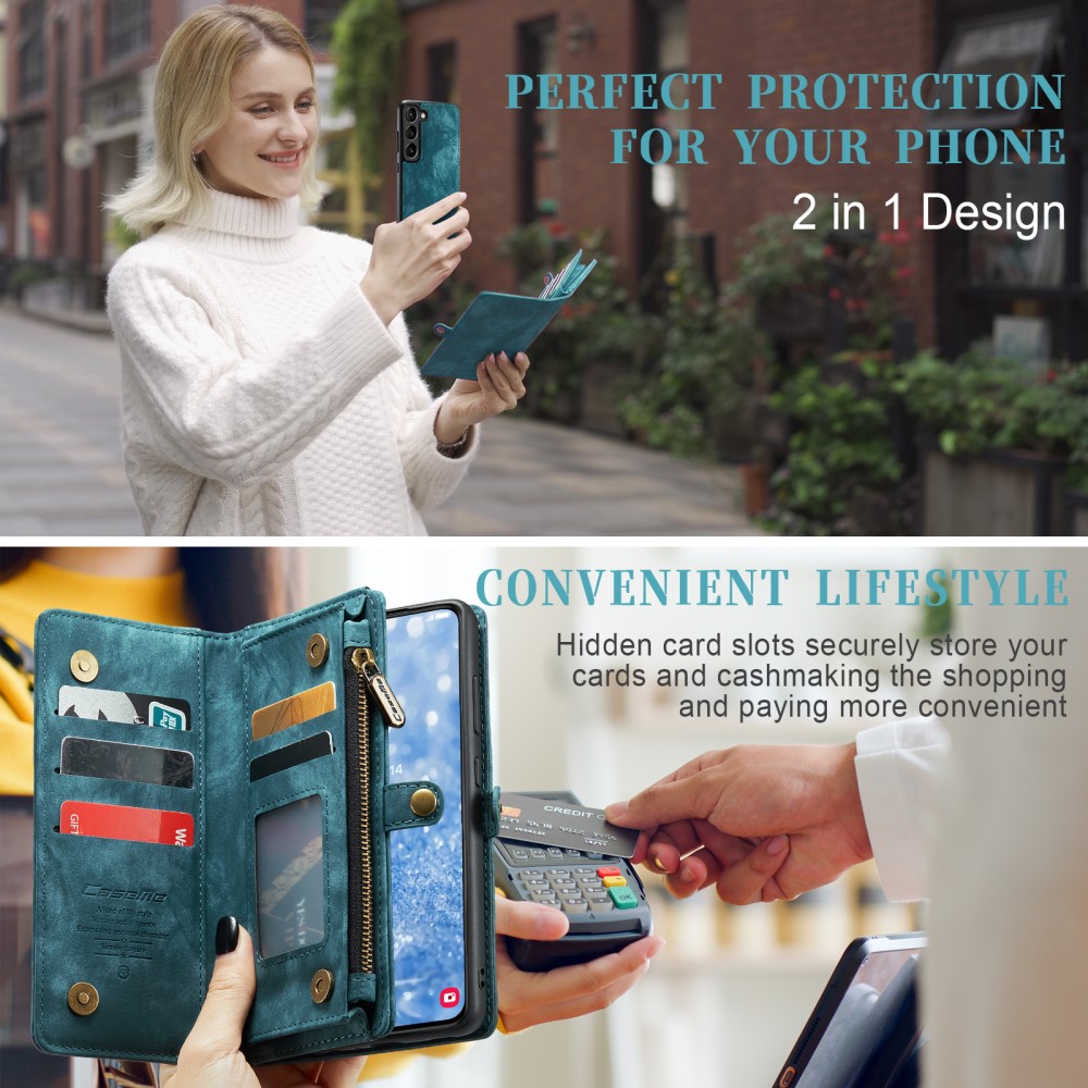 CASEME CASEME Galaxy S23 Plus Fodral/Skal Magnet 2in1 Multifunktionell