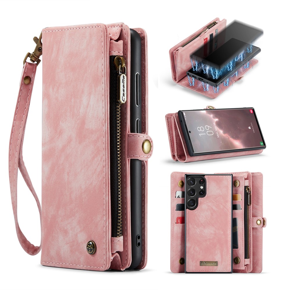 CASEME CASEME Galaxy S23 Ultra Fodral/Skal Magnet 2in1 Multifunktionell