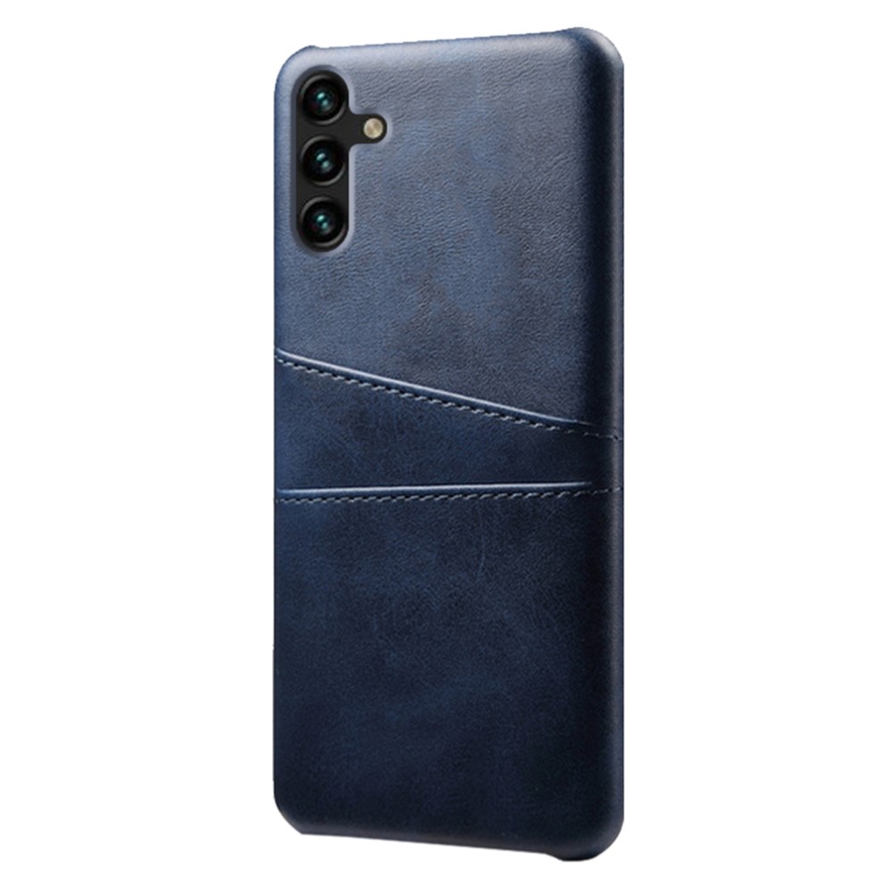 KSQ KSQ Samsung Galaxy A54 5G Skal Läderbelagt Kortfack Blå
