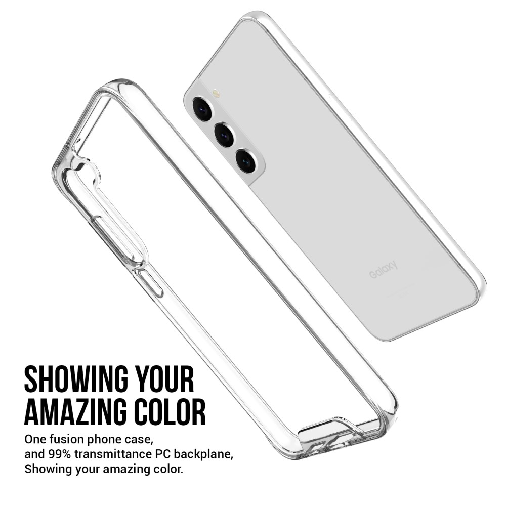  Samsung Galaxy S23 Plus Skal Shockproof Hybrid Transparent