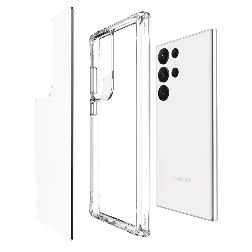  Samsung Galaxy S23 Ultra Skal Shockproof Hybrid Transparent