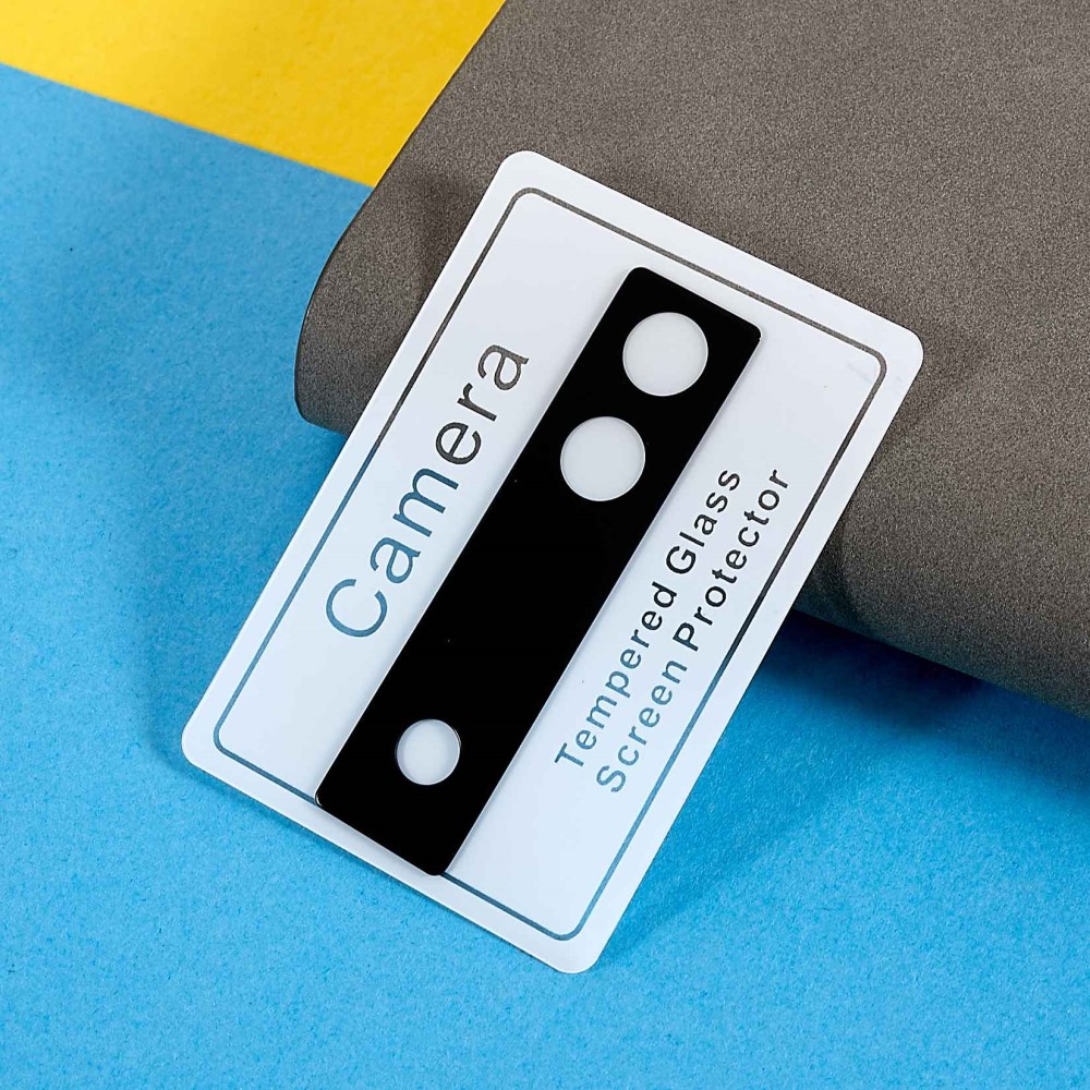  Google Pixel 6A 2-PACK Linsskydd Härdat Glas Svart