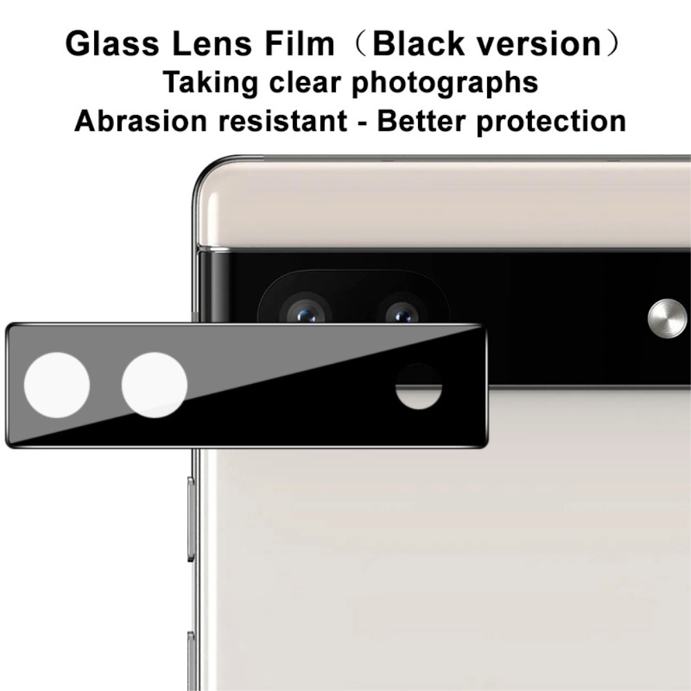 IMAK IMAK Google Pixel 6A Linsskydd Härdat Glas Svart