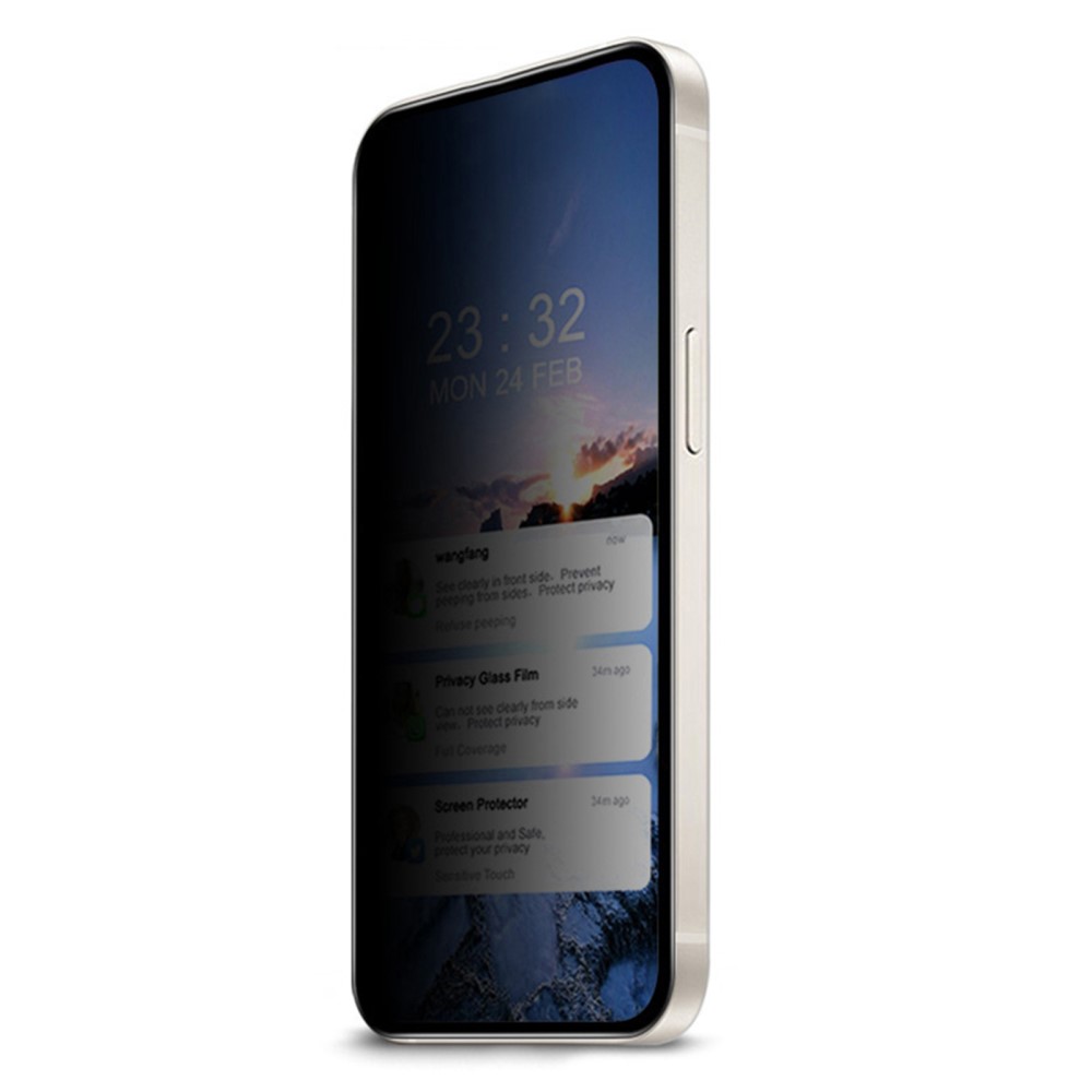  Samsung Galaxy S23 Plus Skärmskydd Härdat Glas Privacy