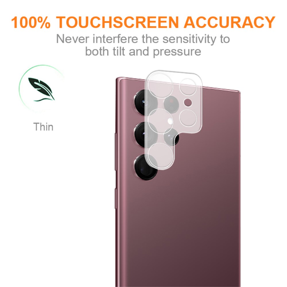 AMORUS AMORUS Samsung Galaxy S23 Ultra Linsskydd Härdat Glas