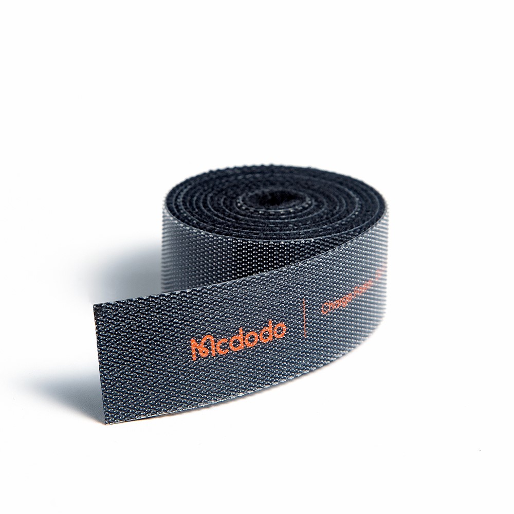 MCDODO Mcdodo 100 cm Kardborrband/Kabelorganiserare Svart