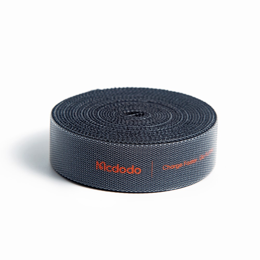MCDODO Mcdodo 300 cm Kardborrband/Kabelorganiserare Svart