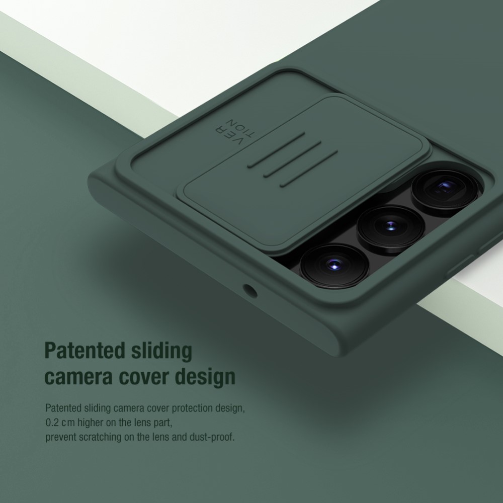 NILLKIN NILLKIN Galaxy S23 Ultra Skal CamShield Soft Silicone Grå