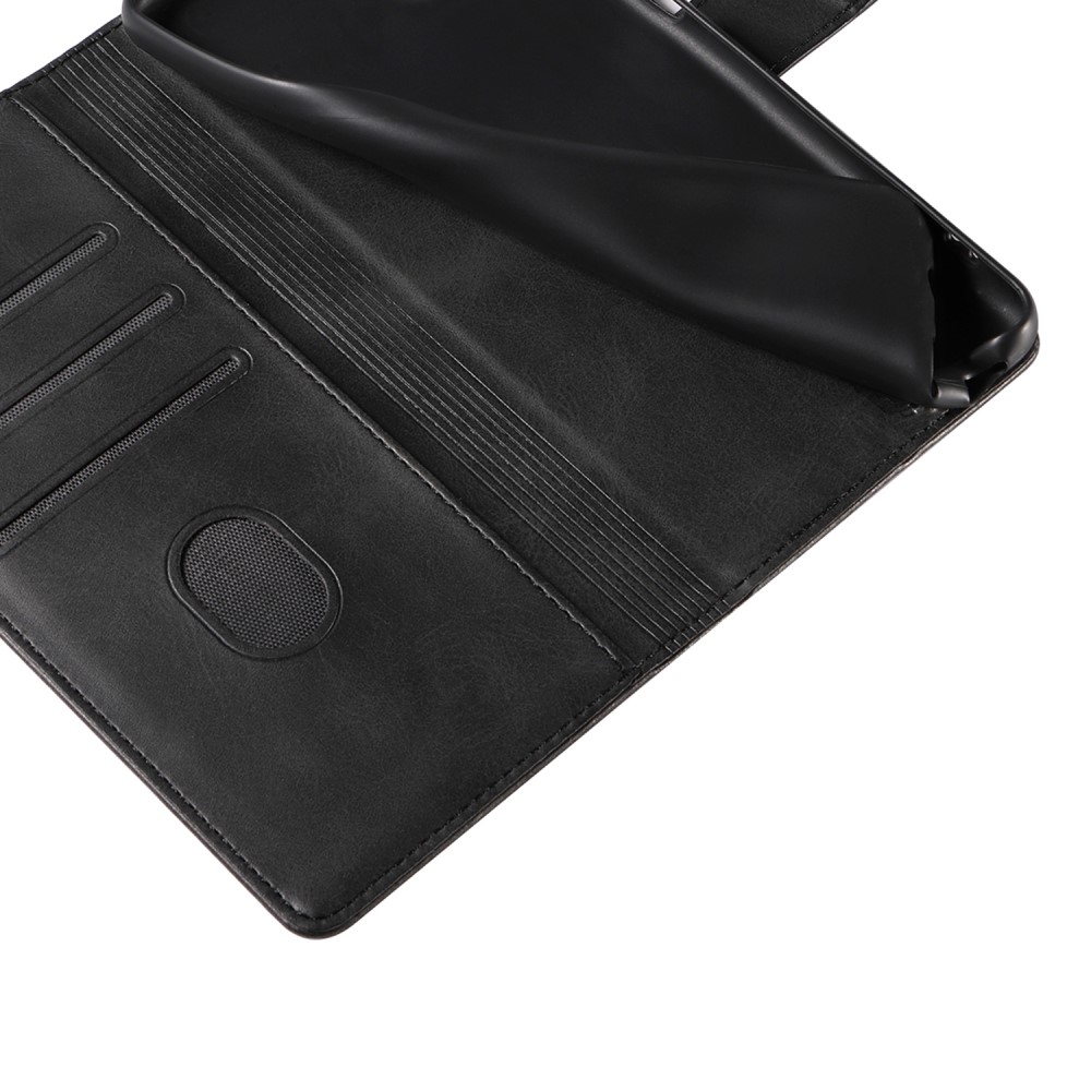  Galaxy S23 Ultra Fodral Solid Läder Svart