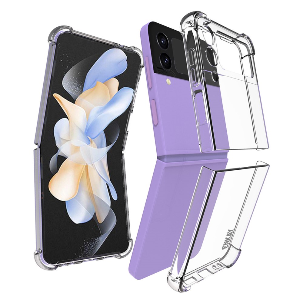 ENKAY ENKAY Galaxy Z Flip 4 Skal Shockproof TPU Transparent