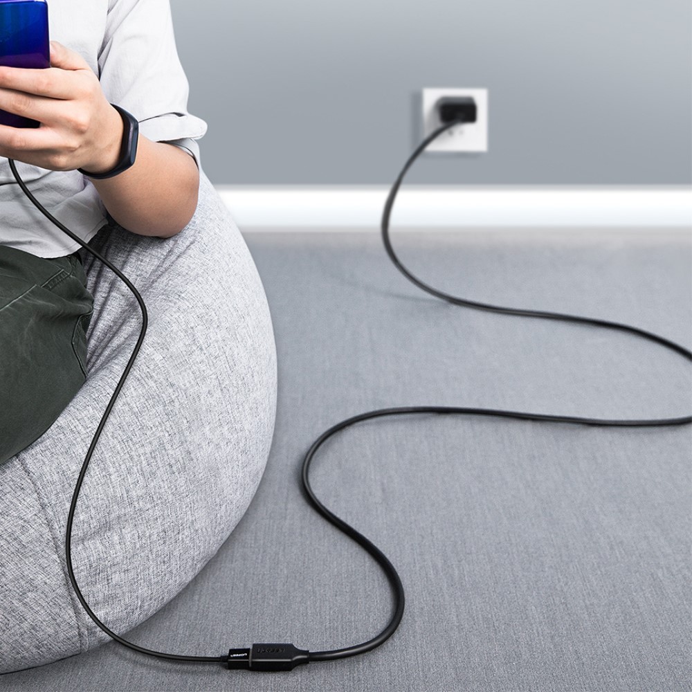 UGREEN UGREEN 2m USB 3.0 Hane Till Hona Förlängningskabel Svart