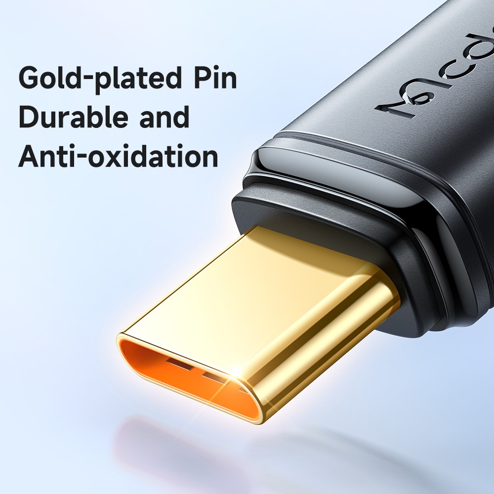 MCDODO Mcdodo 1.2m 240W 5A PD USB-C - USB-C Snabbladdningskabel Svart