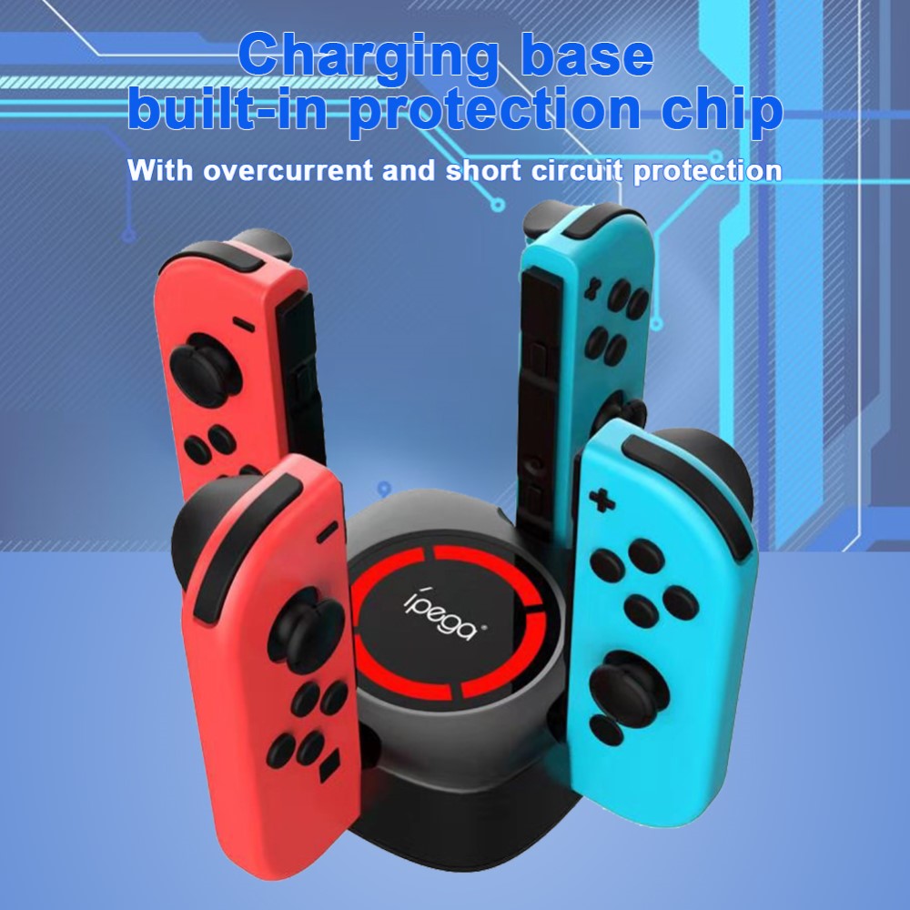 iPega iPega 4in1 LED Laddningsstation Nintendo Switch Joy-Con