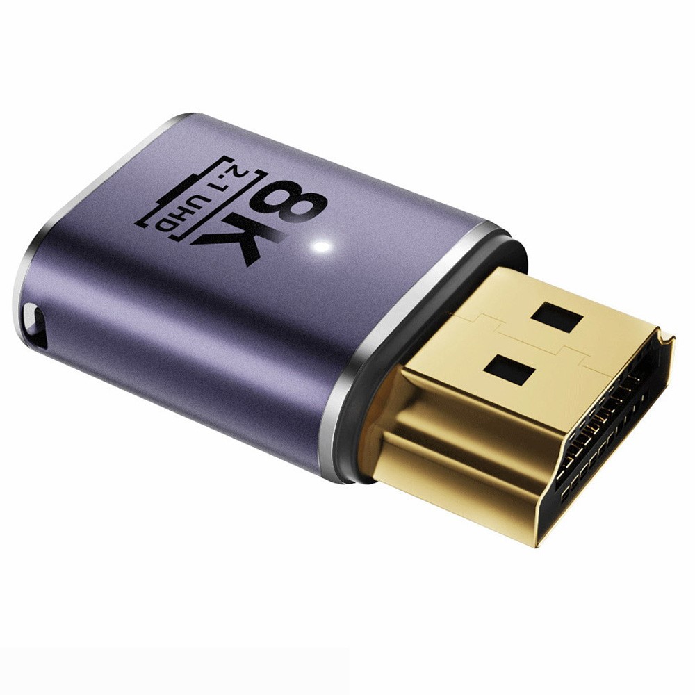  HDMI Hane - HDMI 2.1 Hona 8K 60Hz UHD Adapter Blå