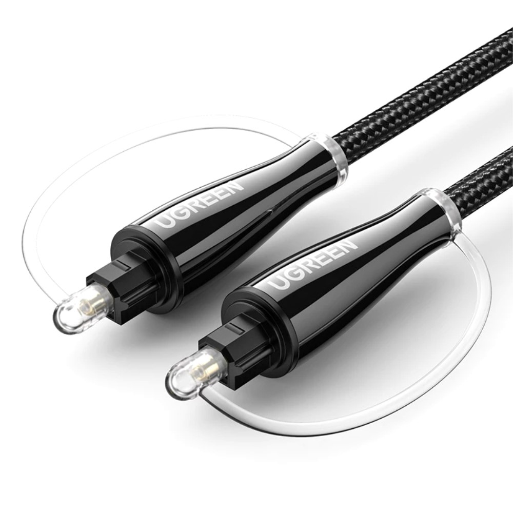 UGREEN UGREEN 1.5m Optisk Fiberkabel Toslink Svart