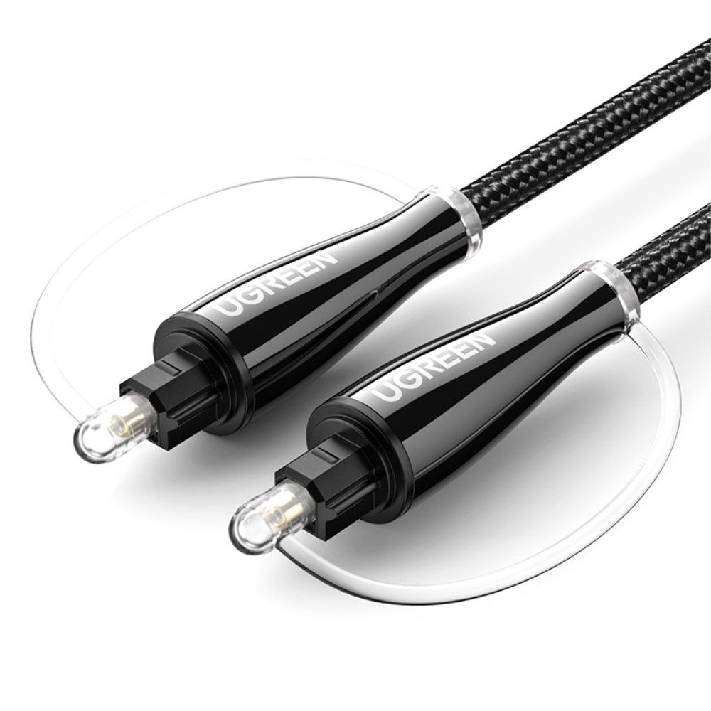 UGREEN UGREEN 3m Optisk Fiberkabel Toslink Svart