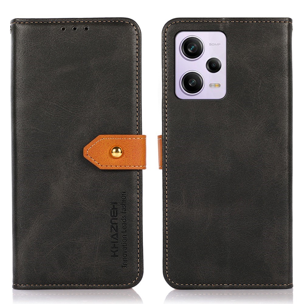 KHAZNEH KHAZNEH Xiaomi Redmi Note 12 Pro 5G Fodral Dual-Color Svart