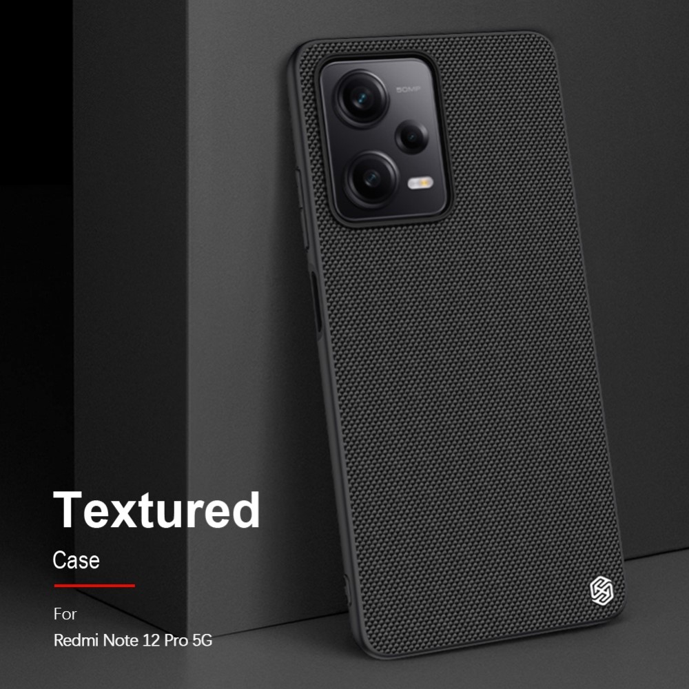 NILLKIN NILLKIN Xiaomi Redmi Note 12 Pro 5G Skal Nylon Hybrid Svart