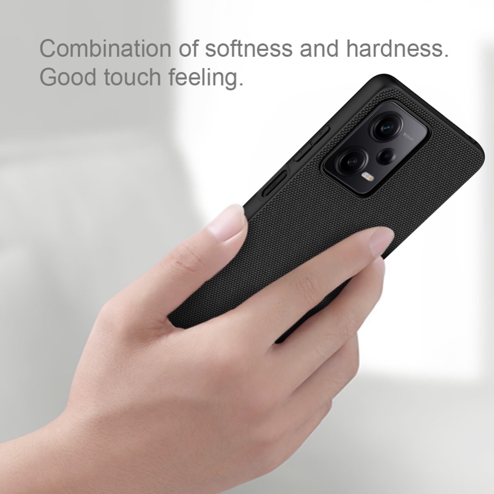 NILLKIN NILLKIN Xiaomi Redmi Note 12 Pro 5G Skal Nylon Hybrid Svart