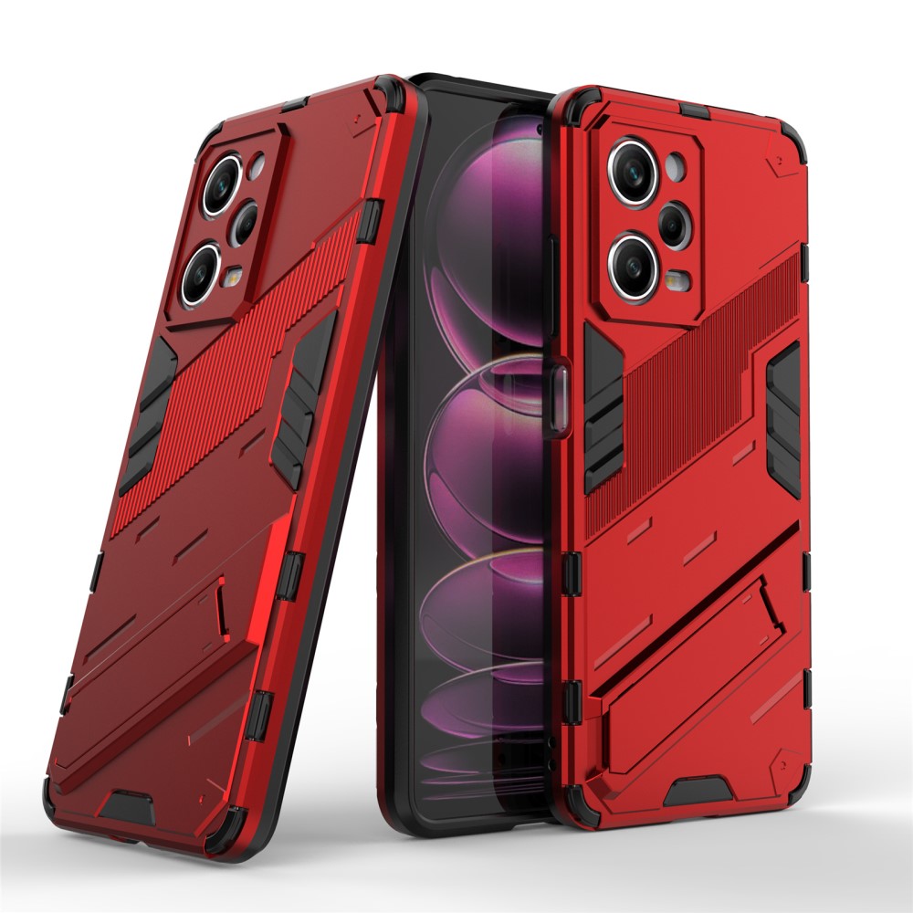  Xiaomi Redmi Note 12 Pro 5G Skal Hybrid Kickstand Röd