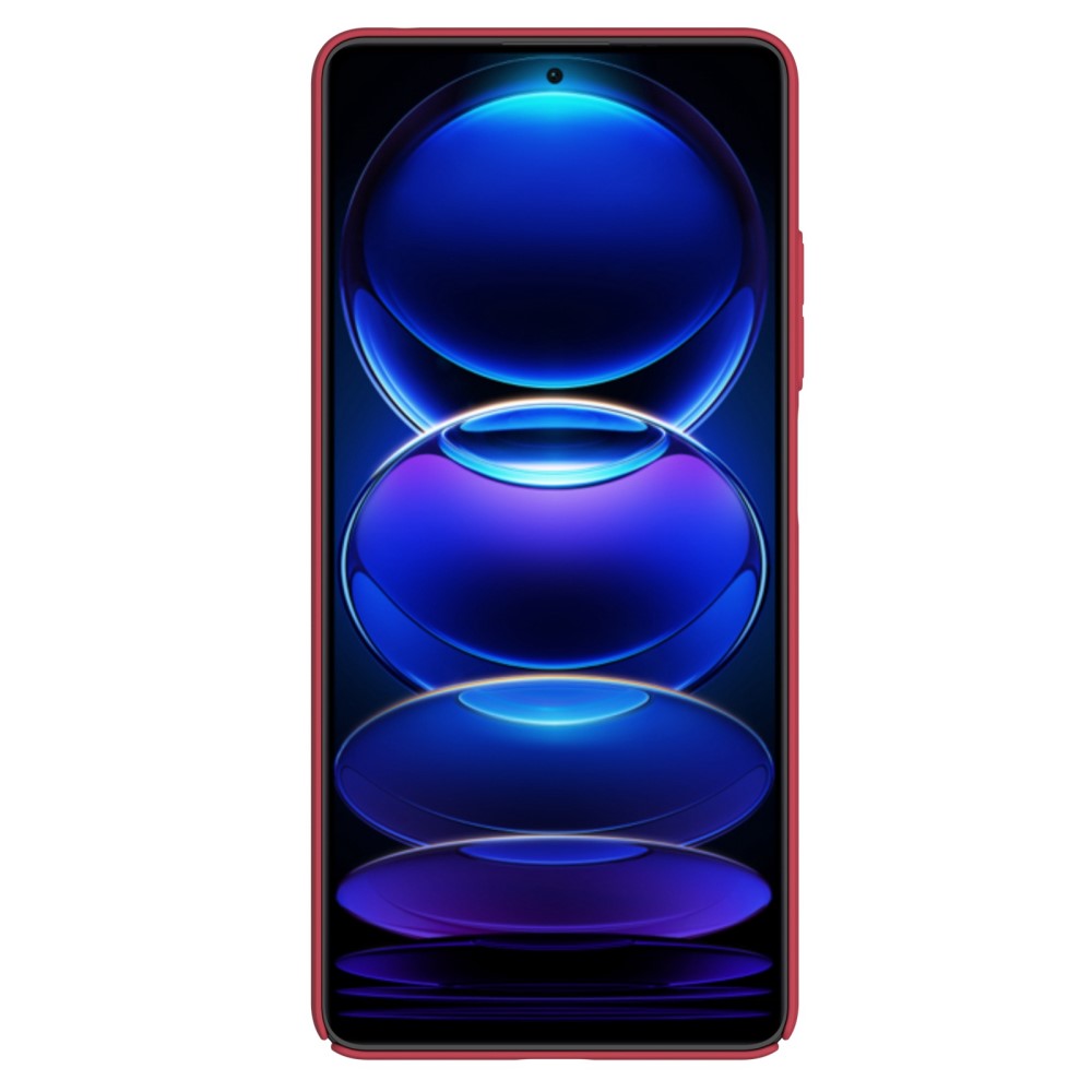 NILLKIN NILLKIN Xiaomi Redmi Note 12 Pro 5G Skal Frosted Shield Röd