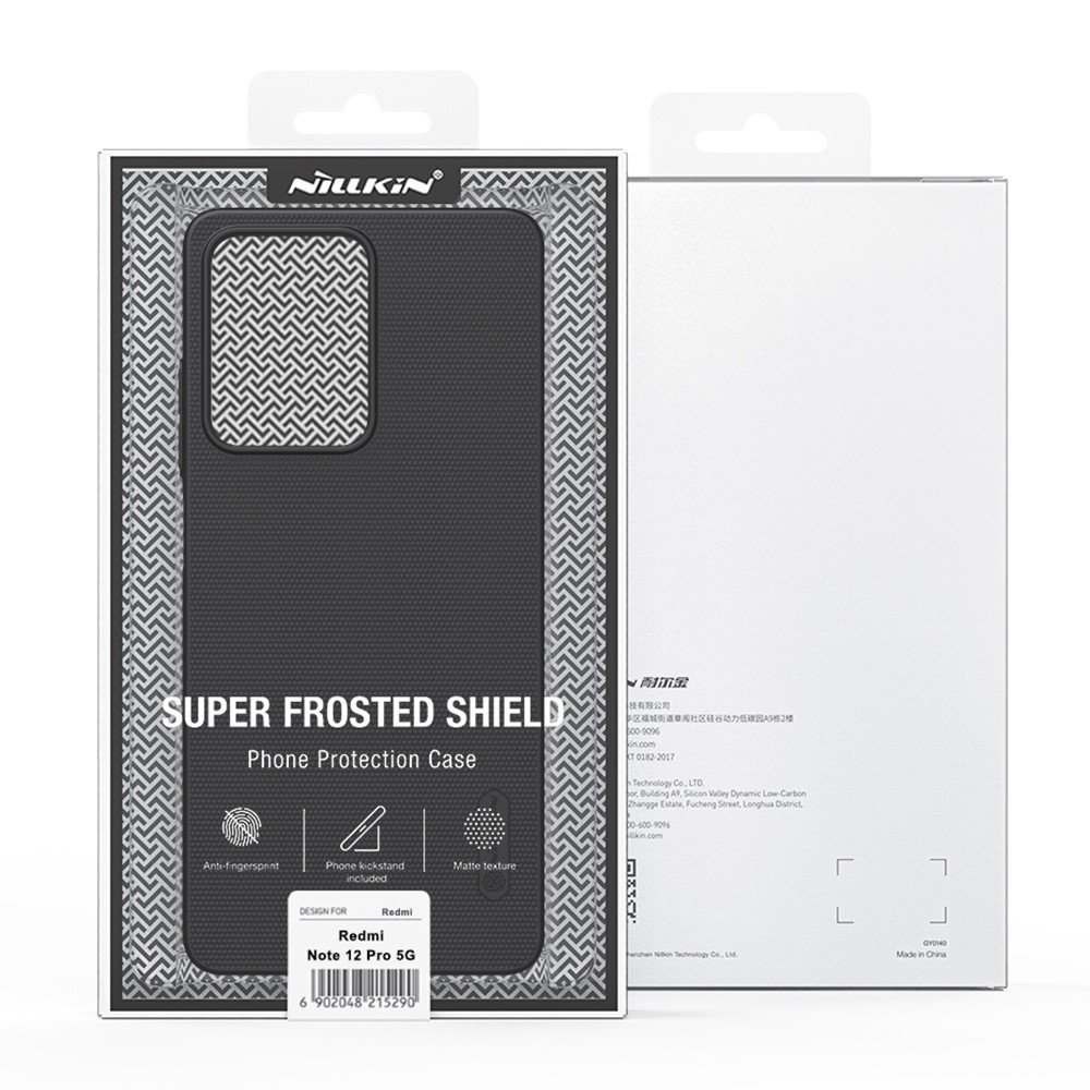 NILLKIN NILLKIN Xiaomi Redmi Note 12 Pro 5G Skal Frosted Shield Röd