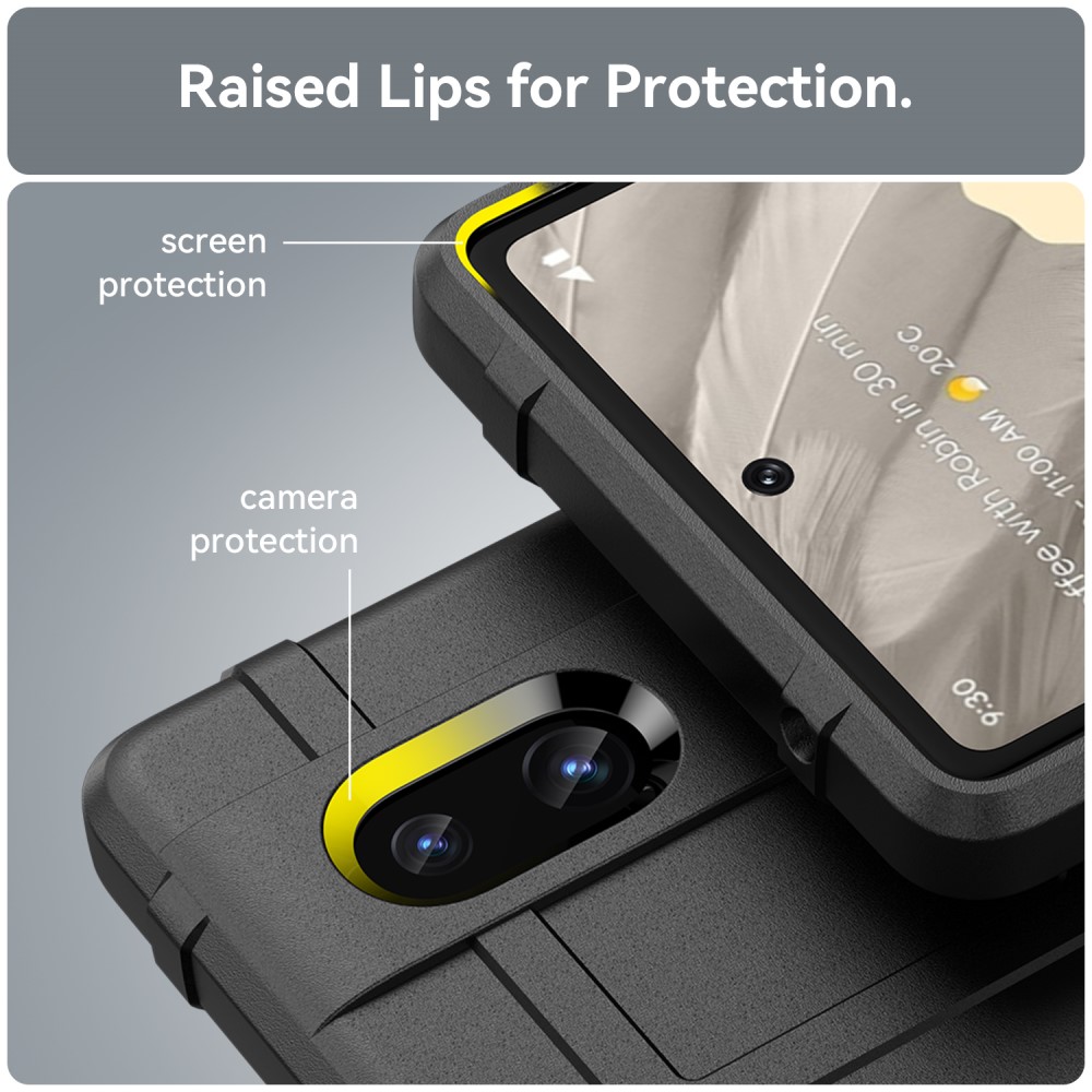  Google Pixel 7A Skal Robust Svart