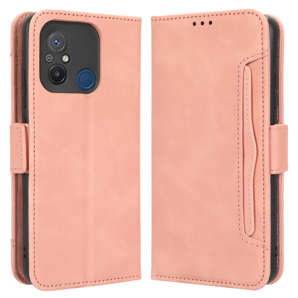  Xiaomi Redmi 12C 4G Fodral Med Avtagbart Kortfodral Rosa