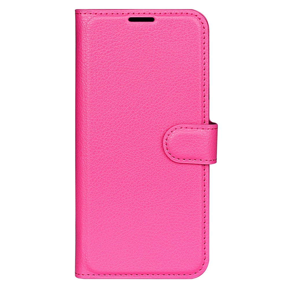  Xiaomi Redmi Note 12 Pro 5G Fodral Litchi Läder Rosa