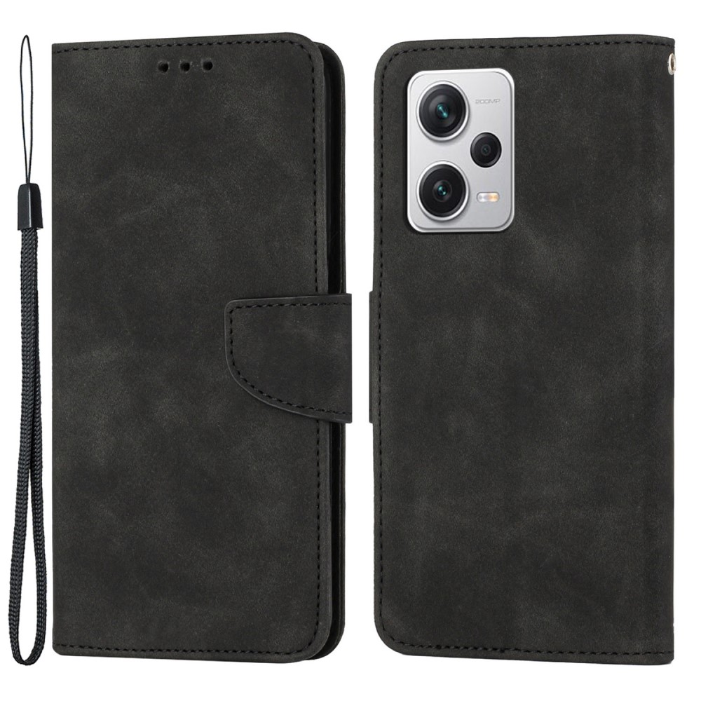  Xiaomi Redmi Note 12 Pro 5G Fodral Läder Svart