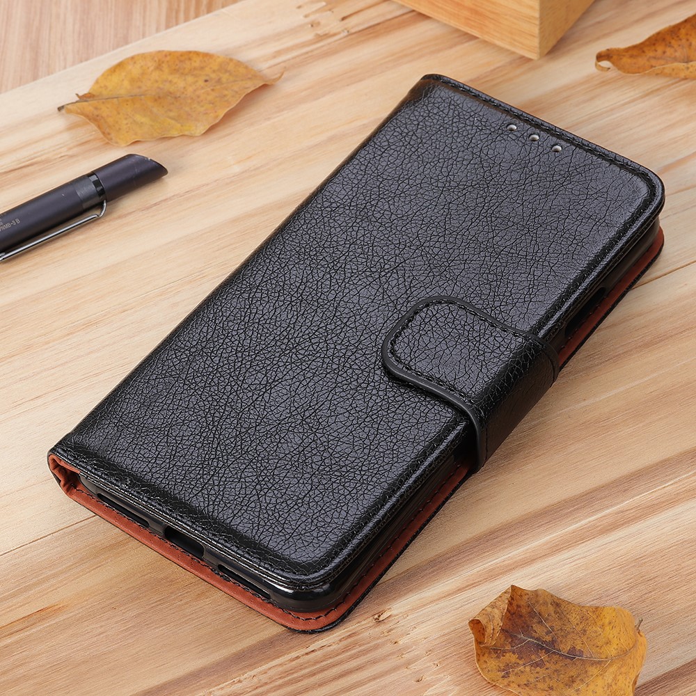  Xiaomi Redmi Note 12 4G Fodral Split Läder Svart