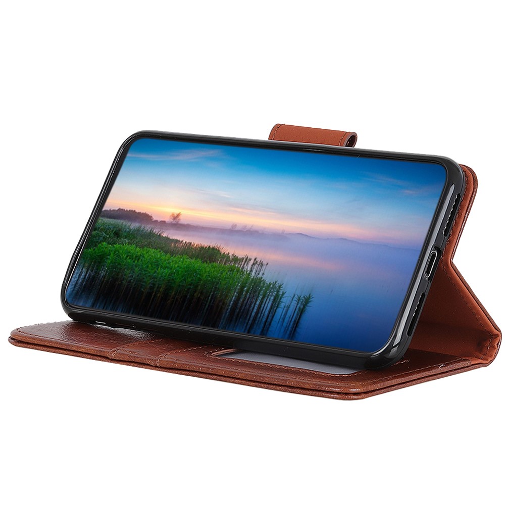  Xiaomi Redmi Note 12 4G Fodral Split Läder Brun