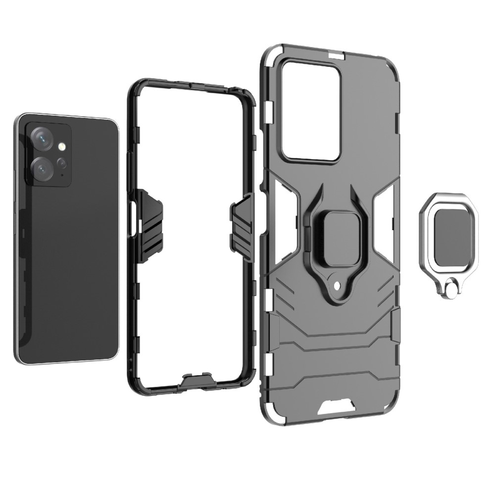  Xiaomi Redmi Note 12 4G Skal Ring Hybrid Armor Blå