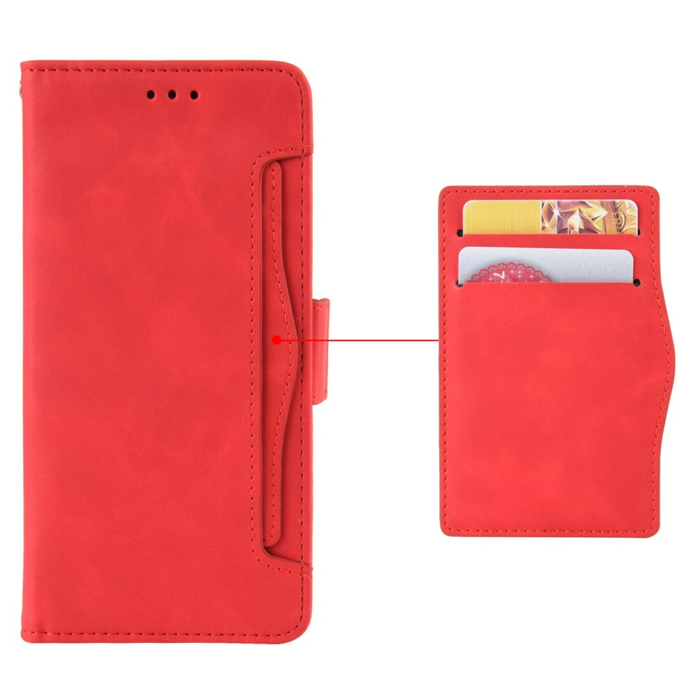  Xiaomi Redmi Note 12 4G Fodral Med Avtagbart Kortfodral Röd