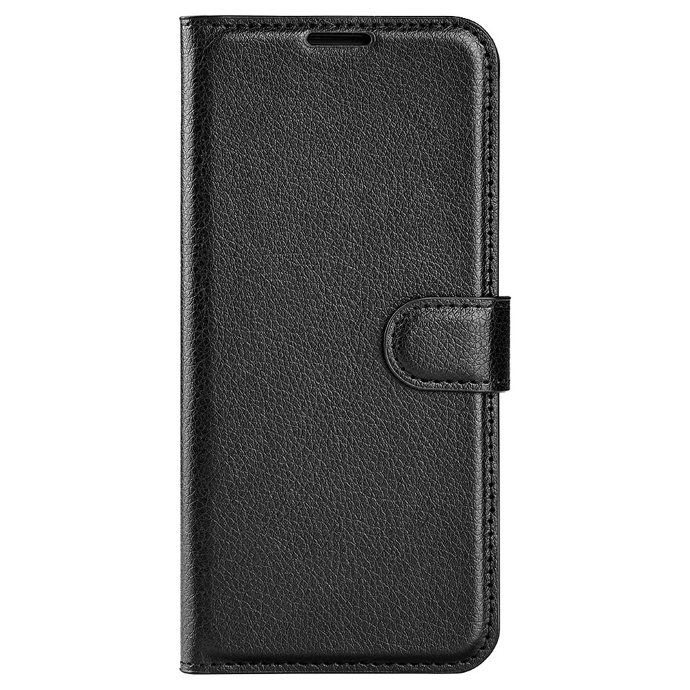  Xiaomi Redmi Note 12 4G Fodral Litchi Läder Svart