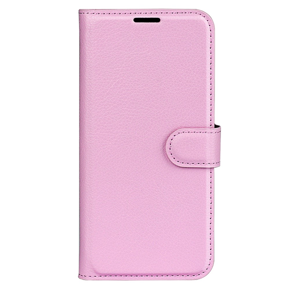  Xiaomi Redmi Note 12 4G Fodral Litchi Läder Ljus Rosa